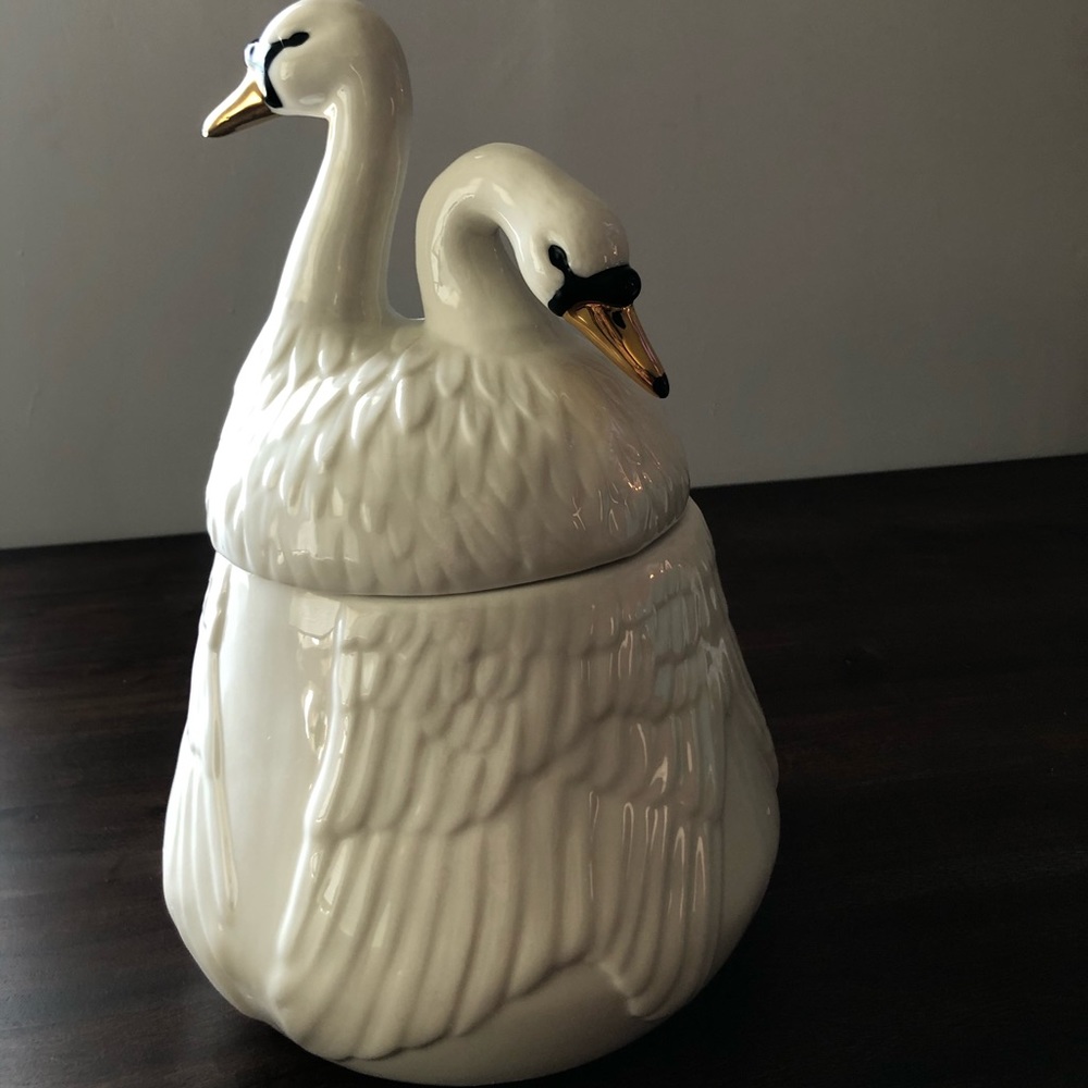 Swan Ceramic Canister